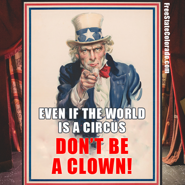 Don't be a clown