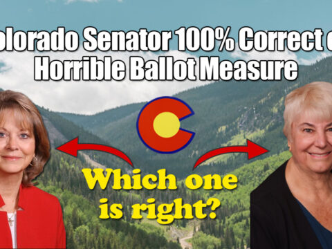 A Colorado Senator is 100% Right on Ballot Measure, Another Senator Filed a Legal Complaint!